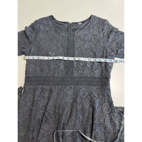 Lauren Conrad Vintage Inspired Lace Embroidered Fairy Dress Cottagecore Retro 12 - Picture 5 of 7